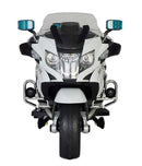 Moto Elétrica Infantil Polícia 12V Preta