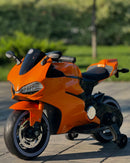 Moto Elétrica Infantil 12V Panigale Laranja