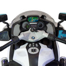 Moto Elétrica Infantil Polícia 12V Preta