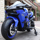 Moto Elétrica Infantil 12V Ninja Azul