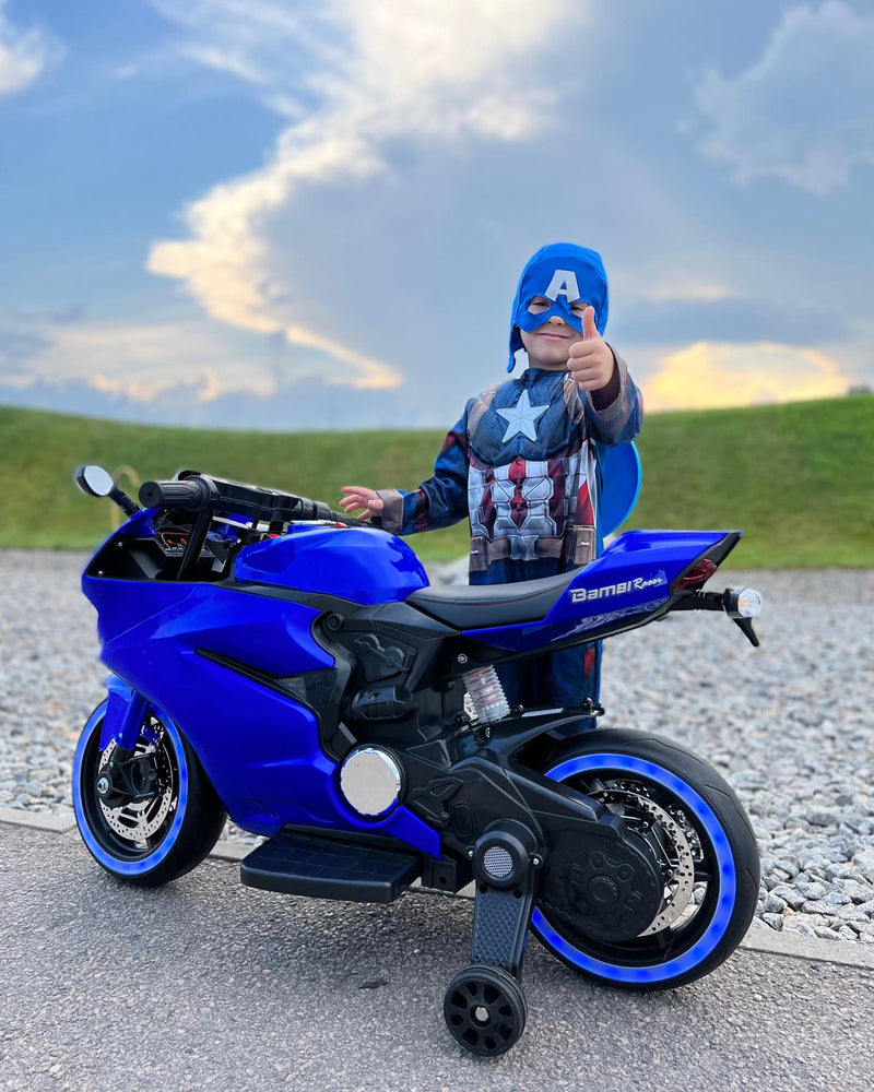 Moto Elétrica Infantil 12V Ducati Azul