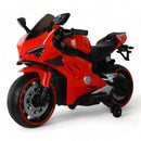 Moto Elétrica Infantil 12V Panigali V4S Vermelha