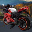 Moto Elétrica Infantil 12V Panigali V4S Vermelha