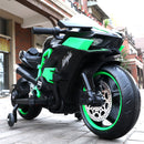 Moto Elétrica Infantil 12V Ninja Verde