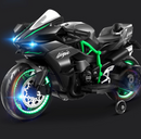 Moto Elétrica Infantil 12V Ninja Verde