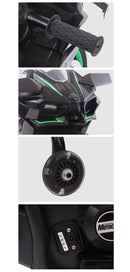 Moto Elétrica Infantil 12V Ninja Azul