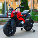 Moto Elétrica Infantil 12V Motocross DLS Vermelha