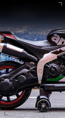 Moto Elétrica Infantil 12V RSV4 1100 Vermelha