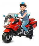 Moto Elétrica Infantil Bombeiro 12V Vermelha