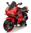 Moto Elétrica Infantil 12V Panigali V4S Vermelha
