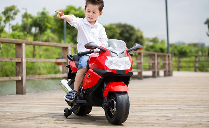 Moto Elétrica Infantil 12V BMW K1300s Vermelha