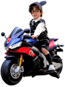 Moto Elétrica Infantil 12V RS660 Azul