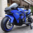 Moto Elétrica Infantil 12V Ninja Azul