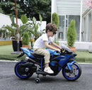 Moto Elétrica Infantil 12V Ninja Azul