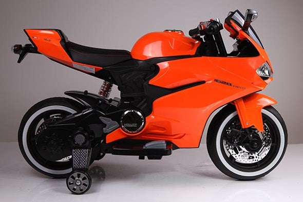 Moto Elétrica Infantil 12V Ducati Laranja