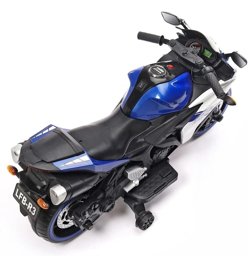 Moto Elétrica Infantil 12V Yamaha R3 Azul