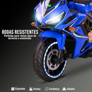 Moto Elétrica Infantil 12V CBR 650 R Azul