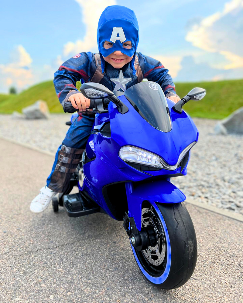 Moto Elétrica Infantil 12V Ducati Azul