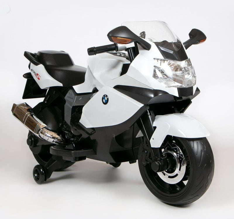 Moto Elétrica Infantil 12V BMW K1300s Branca