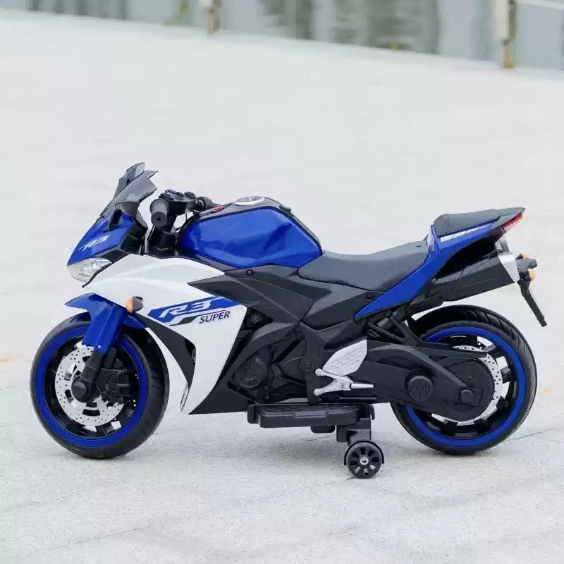 Moto Elétrica Infantil 12V Yamaha R3 Azul