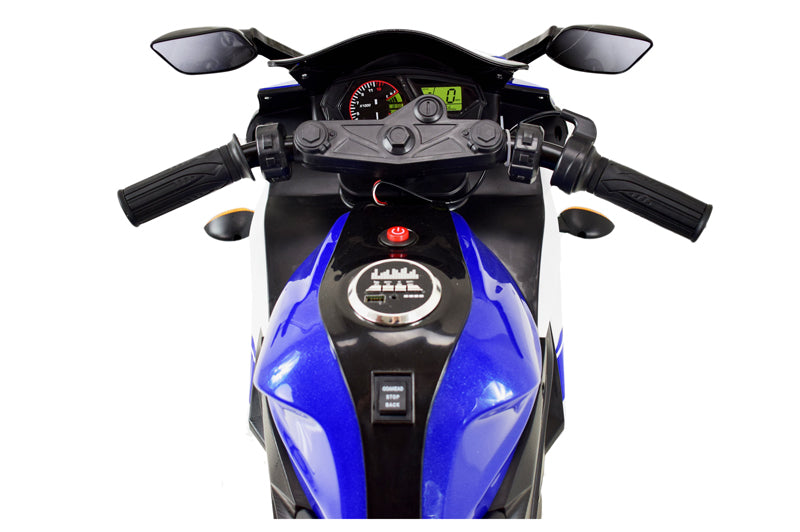 Moto Elétrica Infantil 12V Yamaha R3 Azul