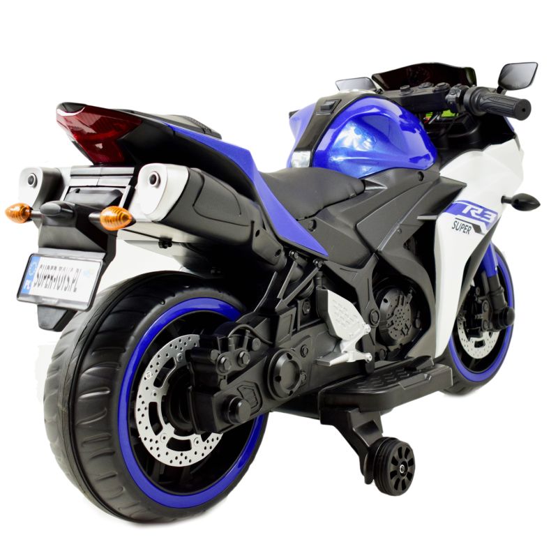 Moto Elétrica Infantil 12V Yamaha R3 Azul