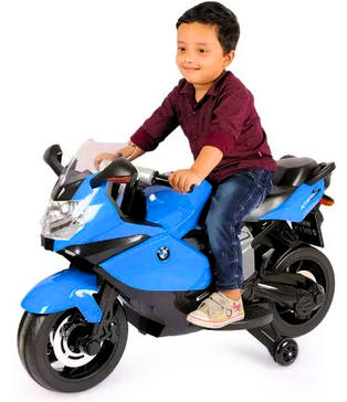 Moto Elétrica Infantil 12V BMW K1300s Azul