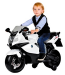 Moto Elétrica Infantil 12V K1300s Branca