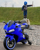 Moto Elétrica Infantil 12V Panigale Azul