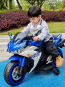 Moto Elétrica Infantil 12V R3 Azul