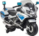 Moto Elétrica Infantil Polícia 12V Cinza