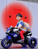 Moto Elétrica Infantil 12V 3 Rodas Azul