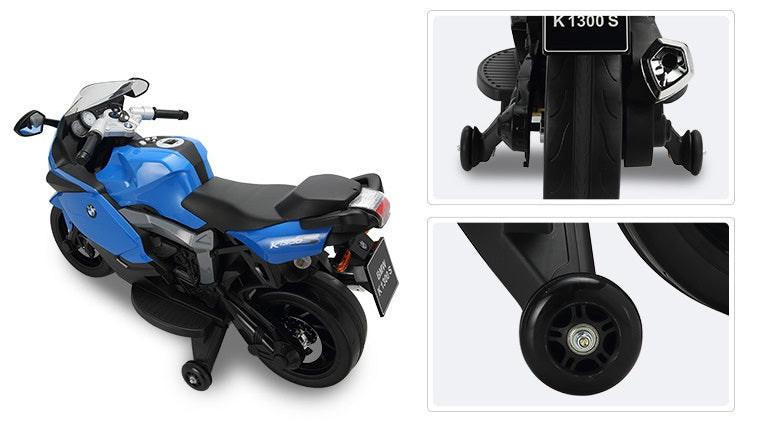 Moto Elétrica Infantil 12V BMW K1300s Azul