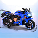 Moto Elétrica Infantil 12V CBR 650 R Azul