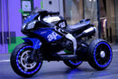 Moto Elétrica Infantil 12V 3 Rodas Azul