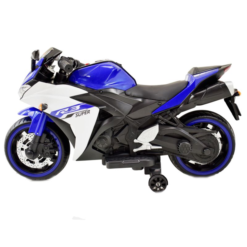 Moto Elétrica Infantil 12V Yamaha R3 Azul