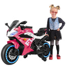 Moto Elétrica Infantil 12V BLT-1800 Rosa