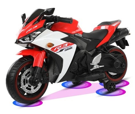 Moto Elétrica Infantil 12V Yamaha R3 Vermelha