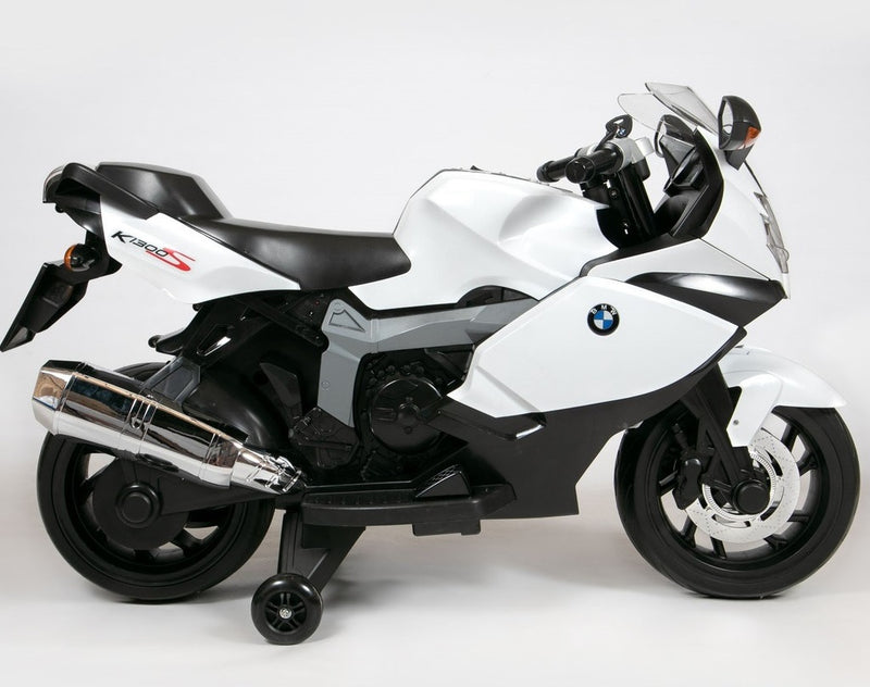 Moto Elétrica Infantil 12V BMW K1300s Branca