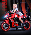 Moto Elétrica Infantil 12V CBR 650 R Vermelha