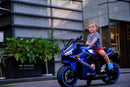 Moto Elétrica Infantil 12V CBR 650 R Azul