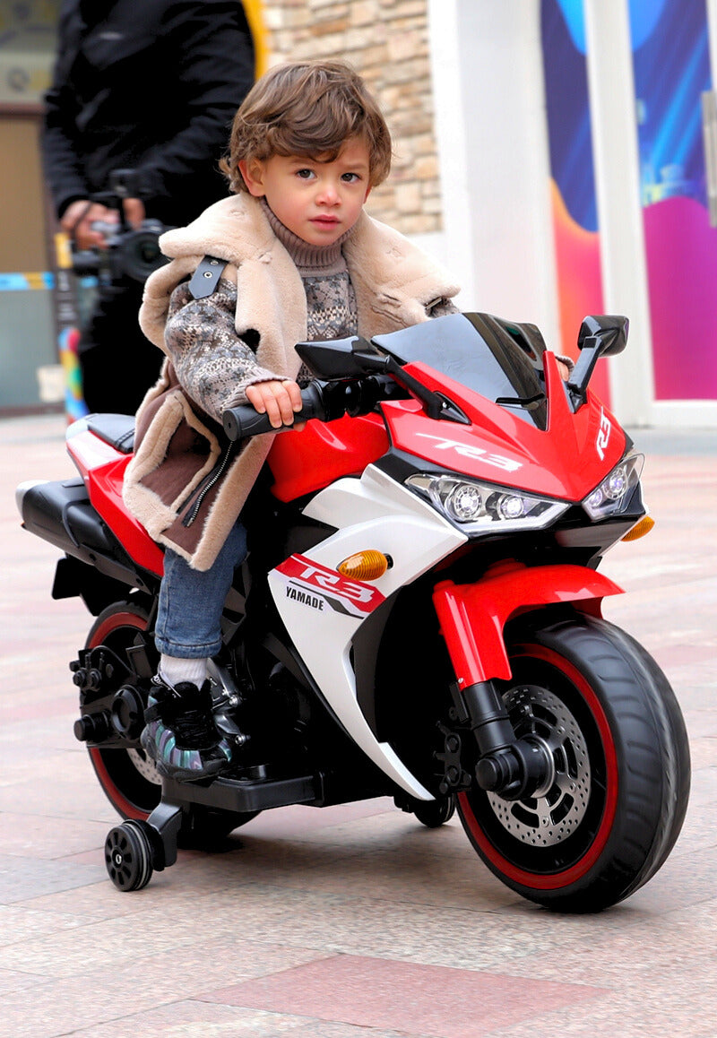 Moto Elétrica Infantil 12V Yamaha R3 Vermelha