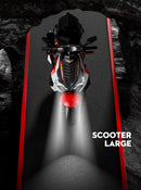 Moto Elétrica Infantil 12V Scooter Large Vermelha