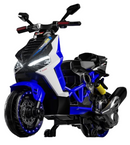 Moto Elétrica Infantil 12V Scooter Large Amarela