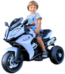 Moto Elétrica Infantil Triciclo 12V GS 1200 Branco