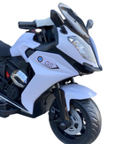 Moto Elétrica Infantil Triciclo 12V GS 1200 Branco