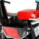 Moto Elétrica Infantil Bombeiro 12V Vermelha