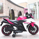 Moto Elétrica Infantil 12V R3 Rosa