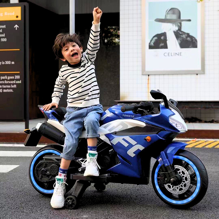 Moto Elétrica Infantil 12V BLT-1800 Azul