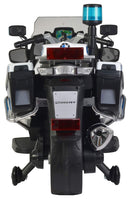 Moto Elétrica Infantil Polícia 12V Cinza